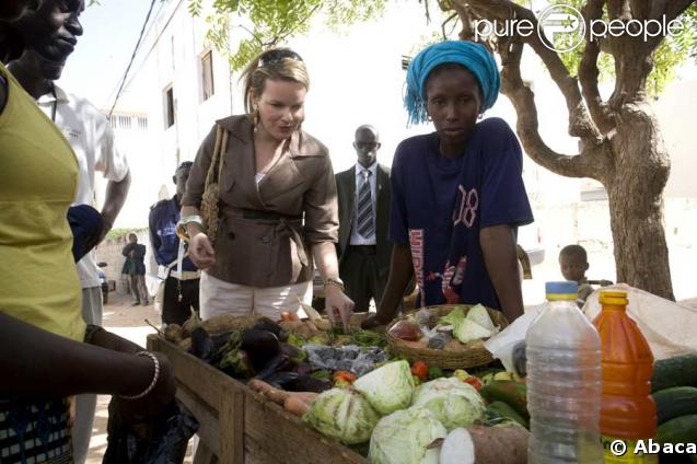 La princesse Mathilde de Belgique au Sénégal