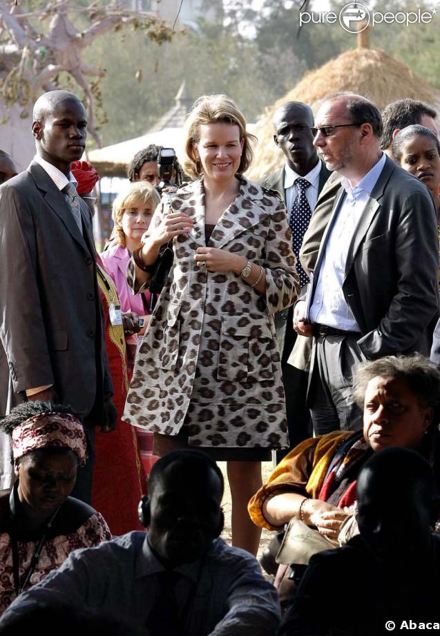La princesse Mathilde de Belgique au Sénégal