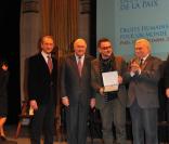 Bono, Bertrand Delanoë et les Nobel
