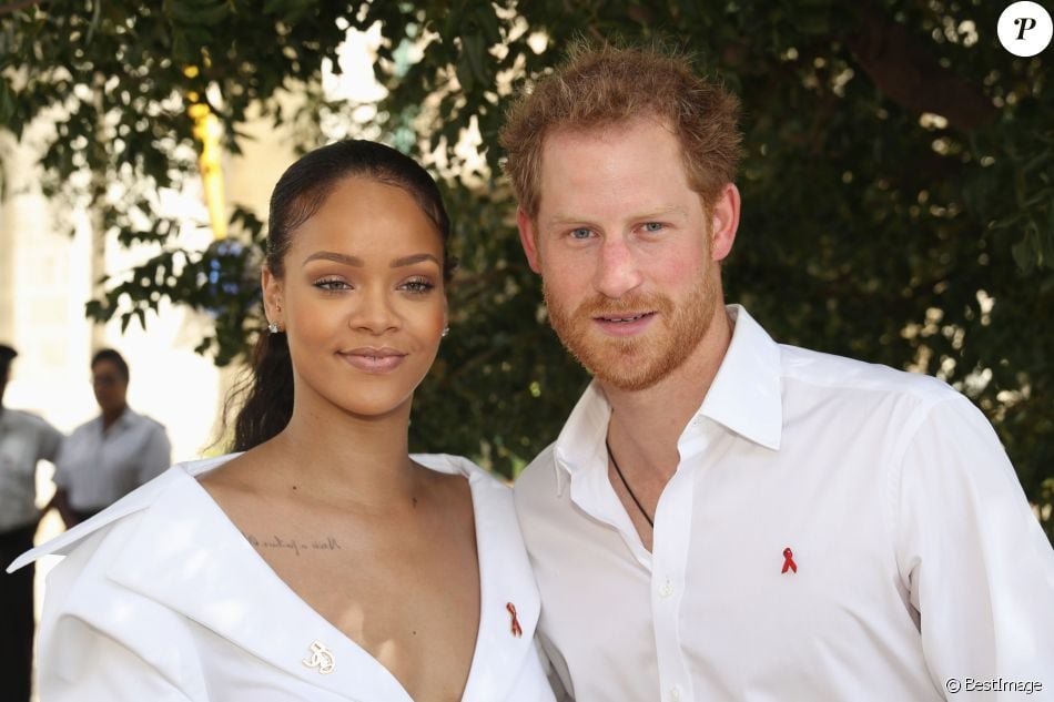 Image result for Le Prince Harry et Rihanna se font dépis­ter du SIDA ensemble