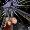 PHOTOS : Mia Frye et Patrick Timsit bravent le froid... pour avoir la tête dans les étoiles !