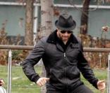 Hugh Jackman et ses enfants Oscar et Ava