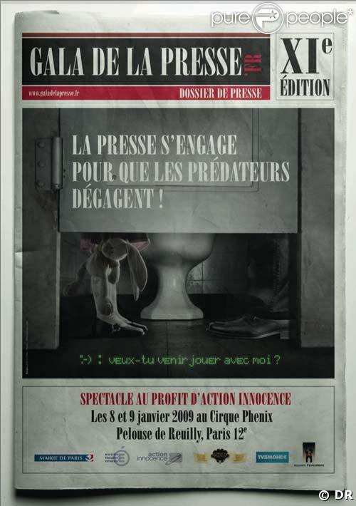 Gala de la Presse au profit de Action Innocence