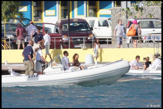 Jay-Z et Beyoncé sont sur un bateau