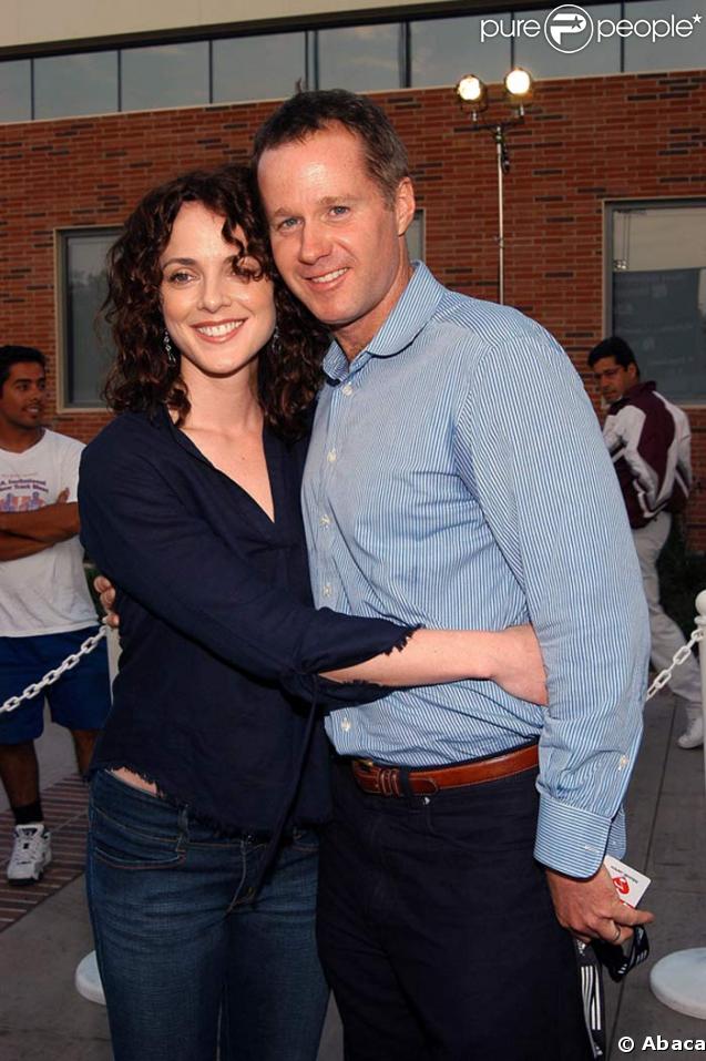 Patrick McEnroe et sa femme Melissa Errico