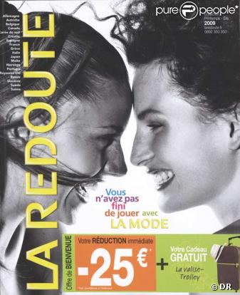 La couverture du catalogue la Redoute (saison été 2009) dans lequel Arnaud Lemaire a posé. 