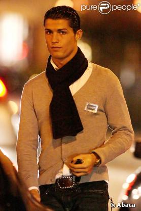 Cristiano Ronaldo a bien planté sa Ferrari, le 8/01/09 