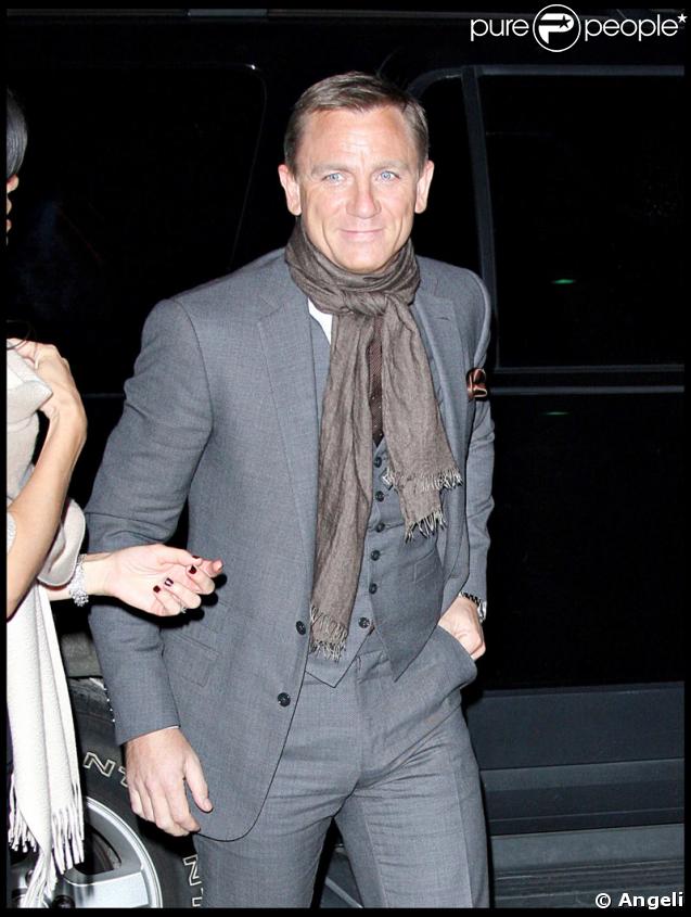 Daniel Craig à la Première new-yorkaise des Insurgés au Sunshine Theatre