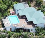 La maison d'Yves Rénier à Saint-Barthélémy.
