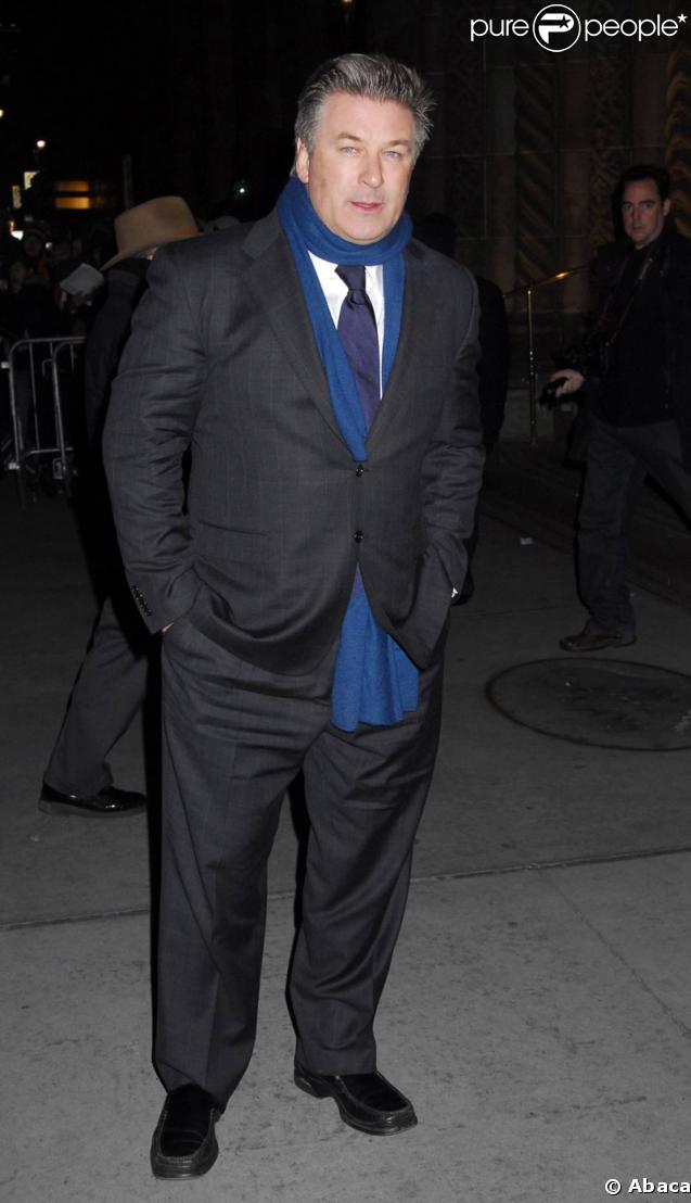 Alec Baldwin hier soir chez Cipriani