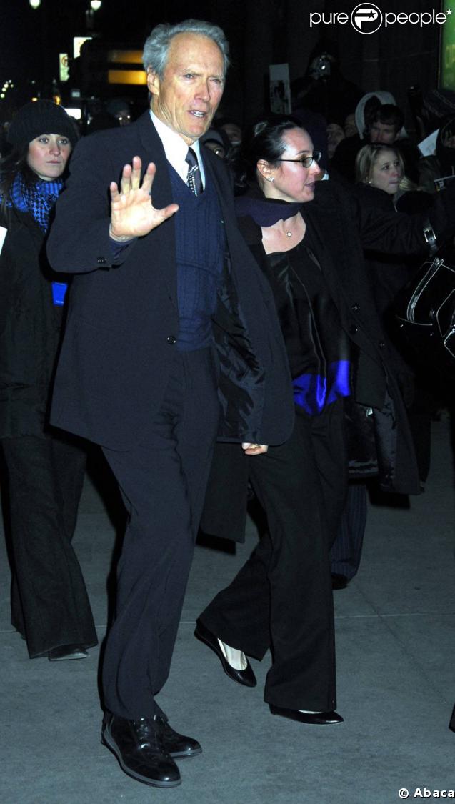 Clint Eastwood hier soir chez Cipriani