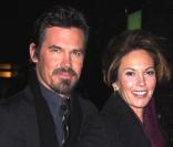 Josh Brolin et Diane Lane hier soir chez Cipriani