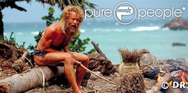 ...mais a dû les perdre au cours du film tel un véritable Robinson Crusoë ! 
