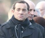 Jean-Luc Delarue aux obsèques de Claure Berri