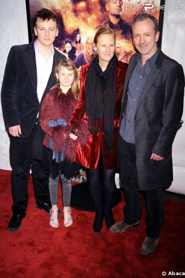 Ian Softley et sa famille  