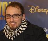 Christophe Willem à l'avant-première de Volt, star malgré lui, le 17/01/09, à Disneyland Paris