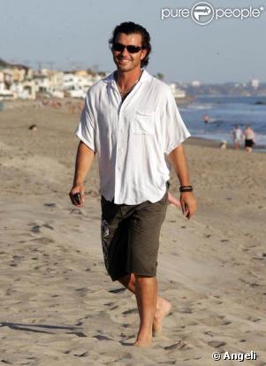 Gavin Rossdale à Malibu. 18/01/09
