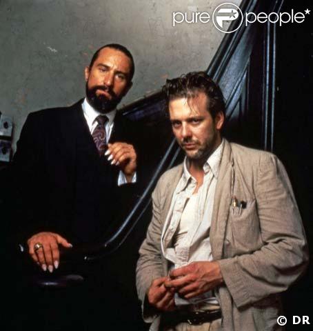 Mickey Rourke et Robert de Niro dans Angel Heart d'Alan Parker (1987) 