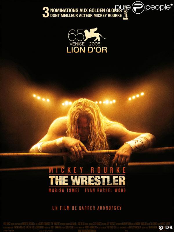 L'affiche de The Wrestler de Darren Aronofsky (2009)