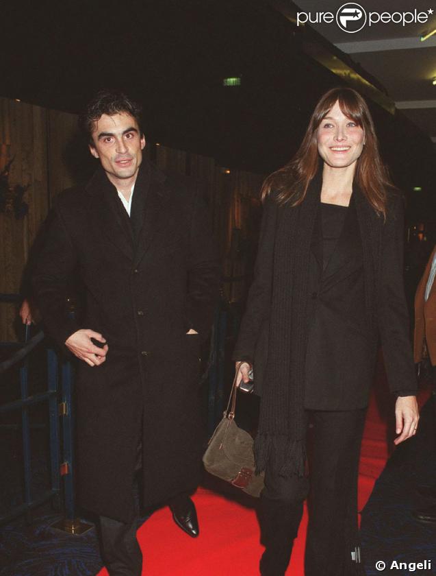 Raphaël Enthoven et Carla Bruni 
