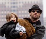 Hugh Jackman et sa fille 