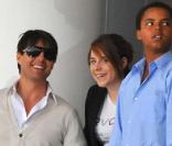 Tom Cruise en avril 2008 avec Isabella née le 22 décembre 1192 et Connor né le 17 janvier 1995