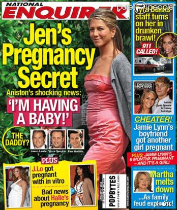 La Une du National Enquirer