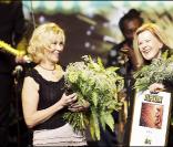 Agnetha et Frida du groupe Abba reçoivent un Lifetime Achievement Award couronnant leur carrière.