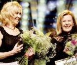 Agnetha et Frida du groupe Abba reçoivent un Lifetime Achievement Award couronnant leur carrière.