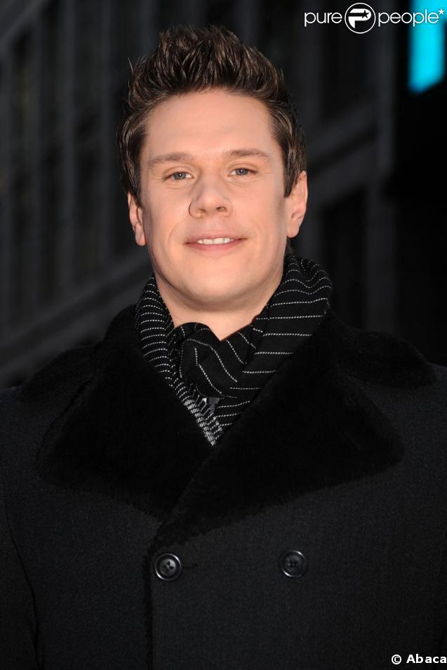 David Miller (ténor américain) du groupe Il Divo à New-York le 22 janvier pour sonner la cloche du Nasdaq