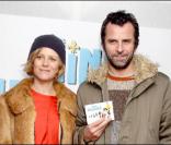 Eric Lartigau escorte sa compagne Marina Foïs à l'avant-première de King Guillaume 