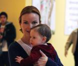 Marcia Cross avec une de ses jumelles: Eden ou Savannah ? 