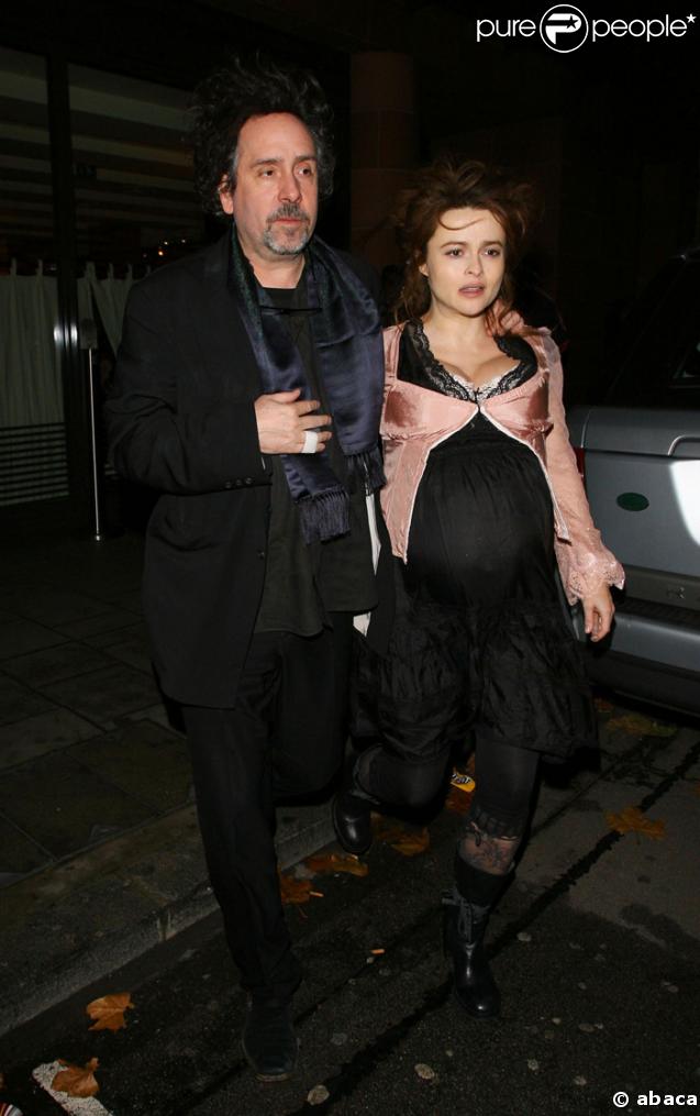 Une petite fille vient d'arriver chez Tim Burton et Helena Bonham-Carter