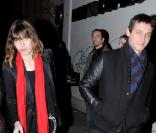 Lou Doillon et Sébastien Andrieu au défilé Givenchy, le 27/01/09
