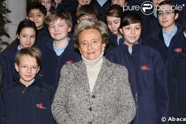 Bernadette Chirac et les enfants 
