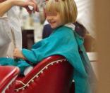 Heidi Klum et Leni chez le coiffeur à Los Angeles