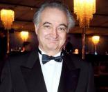 Jacques Attali à la soirée des Globes de Cristal. 02/02/09