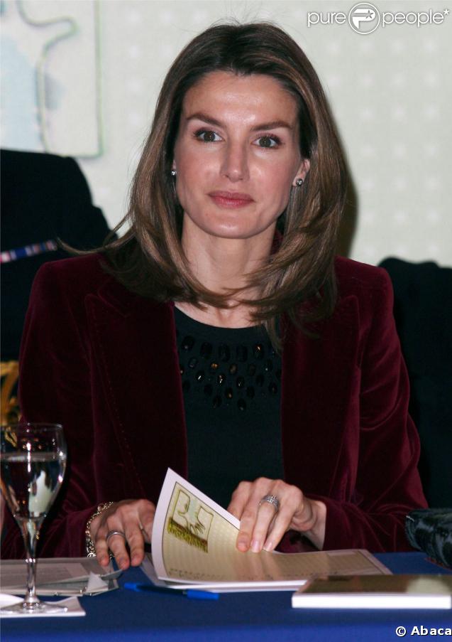 Letizia d'Espagne, le 3 février 2009