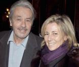 Alain Delon et Claire Chazal