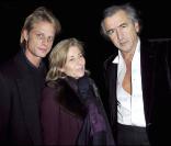 Arnaud Lemaire, Claire Chazal et Bernard-Henri Levy 