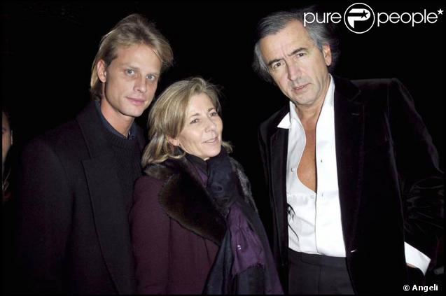Arnaud Lemaire, Claire Chazal et Bernard-Henri Levy 
