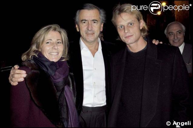 Arnaud Lemaire, Claire Chazal et Bernard-Henri Levy 