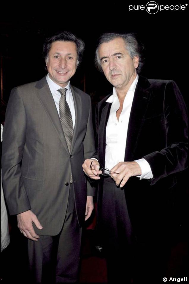 Patrick de Carolis et Bernard-Henri Levy 