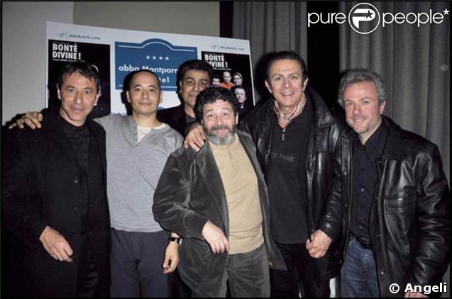 La troupe de la pièce  Bonté Divine . 09/02/09
