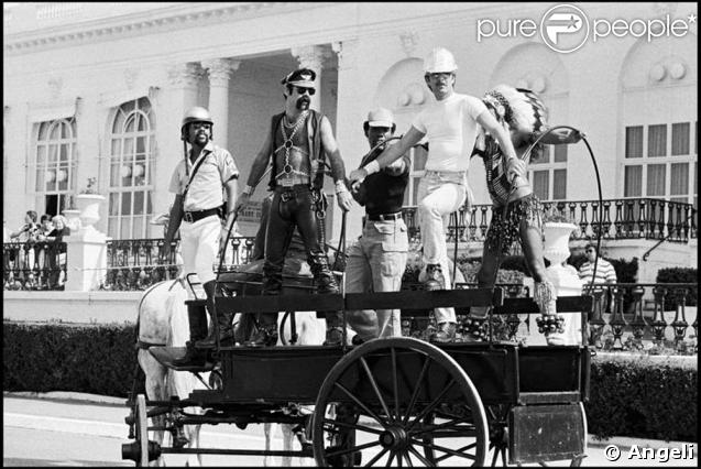 Le groupe Village People en 1980