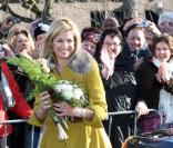 Maxima des Pays-Bas, enfin de retour chez elle !