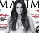 Deborah Secco en couverture de l'édition brésilienne du magazine Maxim 