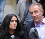 Malgré la rupture officielle de leurs fiançailles depuis juillet 2008, le couple s'affiche encore ensemble, ici pour un défilé Balenciaga à Paris le 30 septembre 2008. Peut-être que les 1 an de leur fille les ont réunis... 
