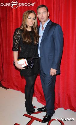 Première de  Confessions of a Shopaholic,  à Londres, lundi 16 février 2009 : Tamara Ecclestone et Robert Montague