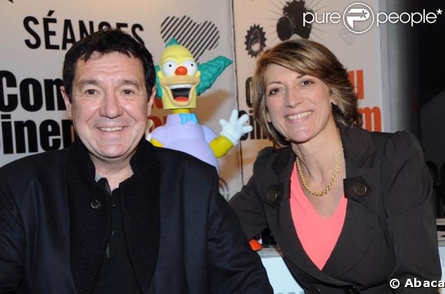 Phlippe Peythieu et Véronique Augereau, eux-mêmes mariés à la ville ! 